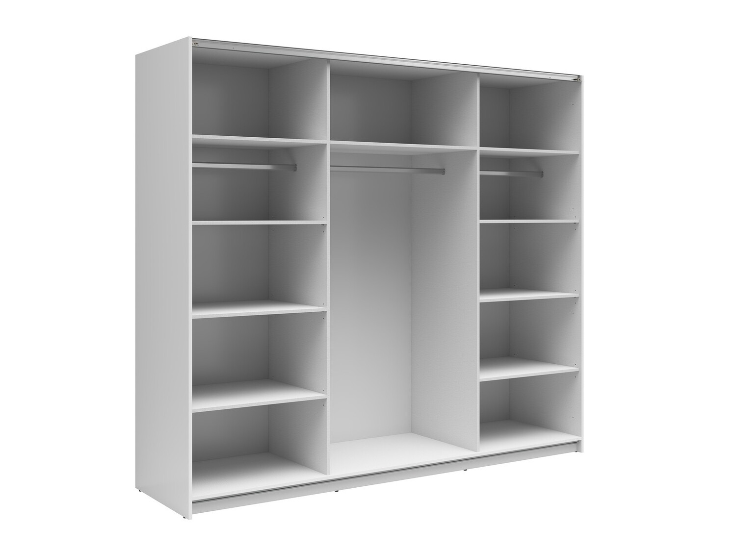 Gardróbszekrény Livevaro 120 (Fehér + Sonoma tölgy)