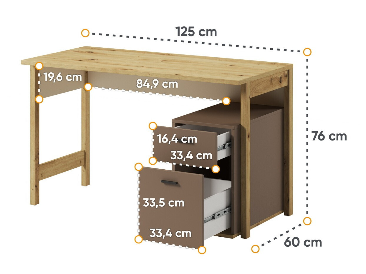 Íróasztal Laralu 103