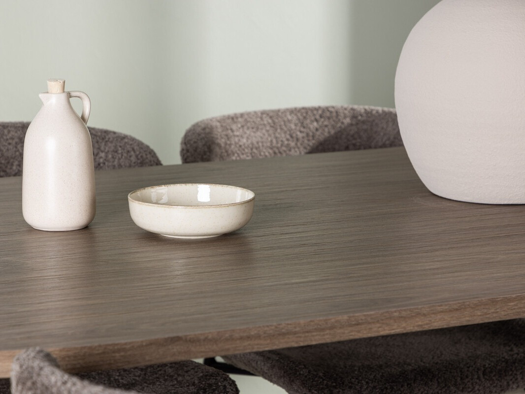 Étkezőgarnitúra Dallas 4132 (Barna + Fekete)