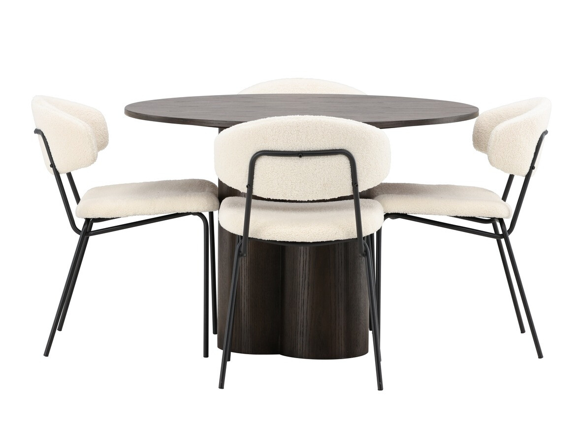 Étkezőgarnitúra Dallas 4151 (Sötét barna)