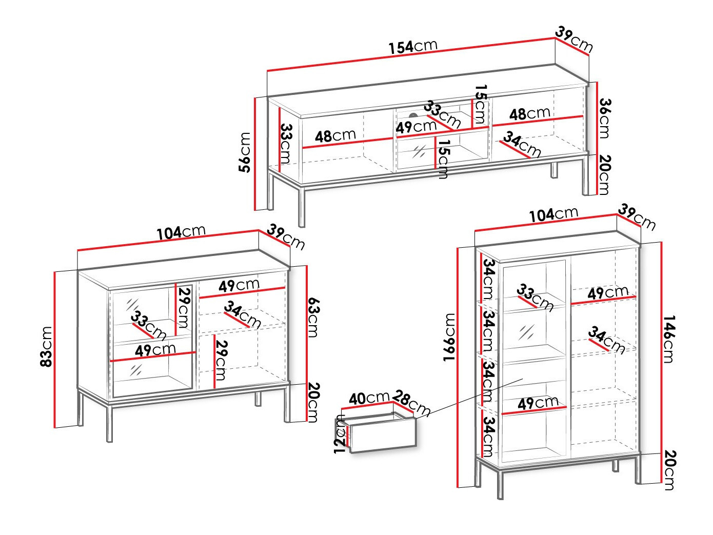 Nappali szett Soferi 105