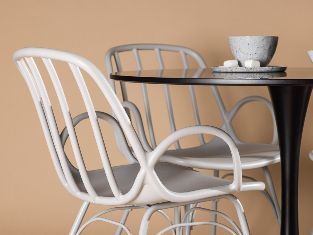 Étkezőgarnitúra Dallas 4165 (Világosszürke)