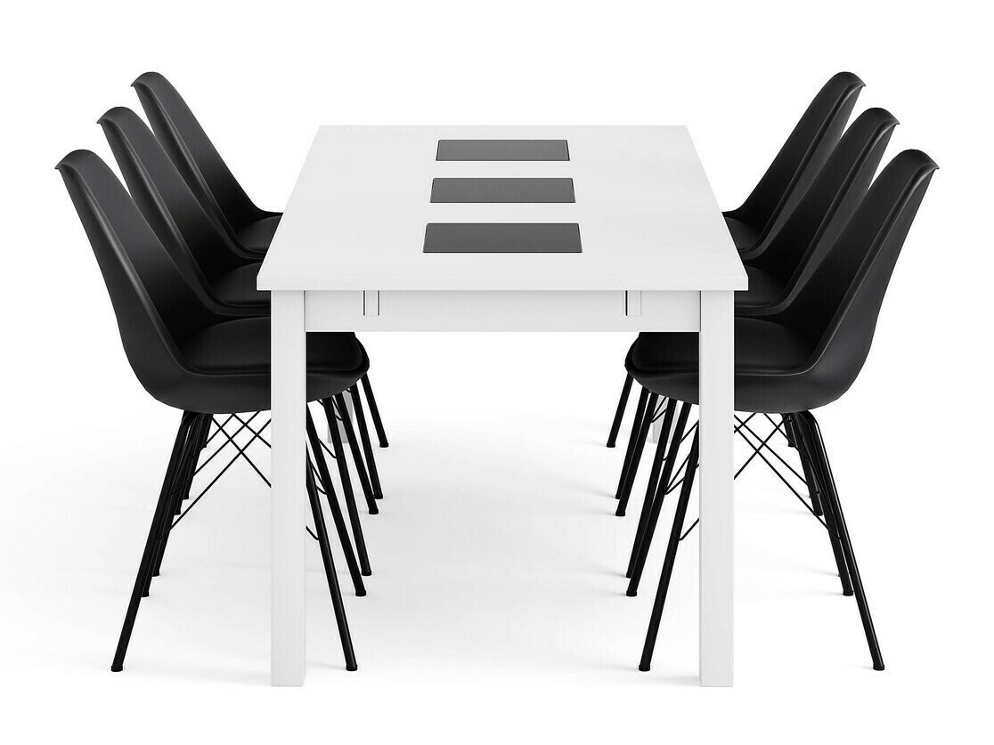 Étkezőgarnitúra Parkland 374 (Fehér)