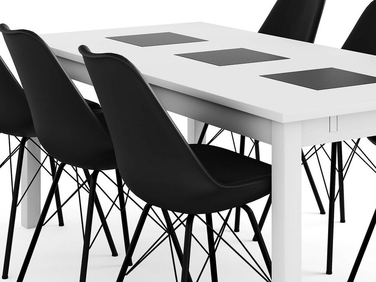 Étkezőgarnitúra Parkland 374 (Fehér)