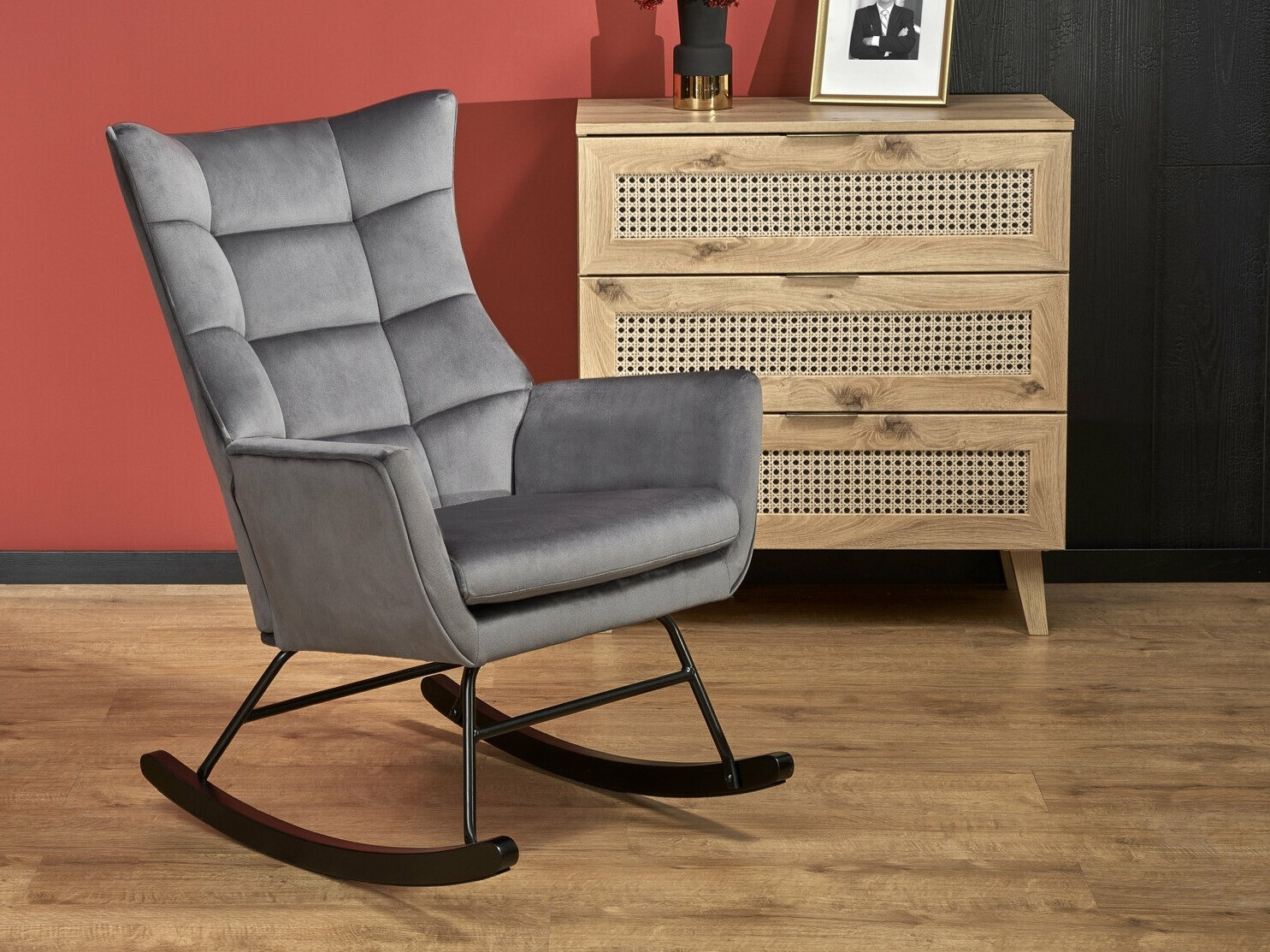 Hintaszék Houston 1863 (Szürke)