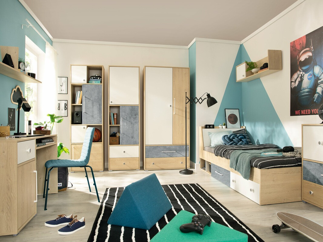 Könyvespolc Omaha U117