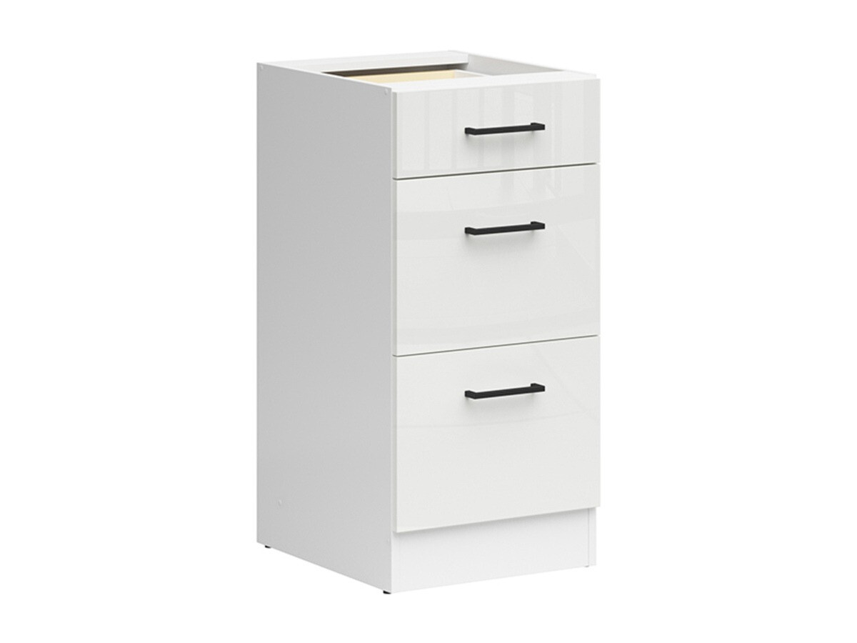 Moduláris szekrény fiókokkal Line White 102