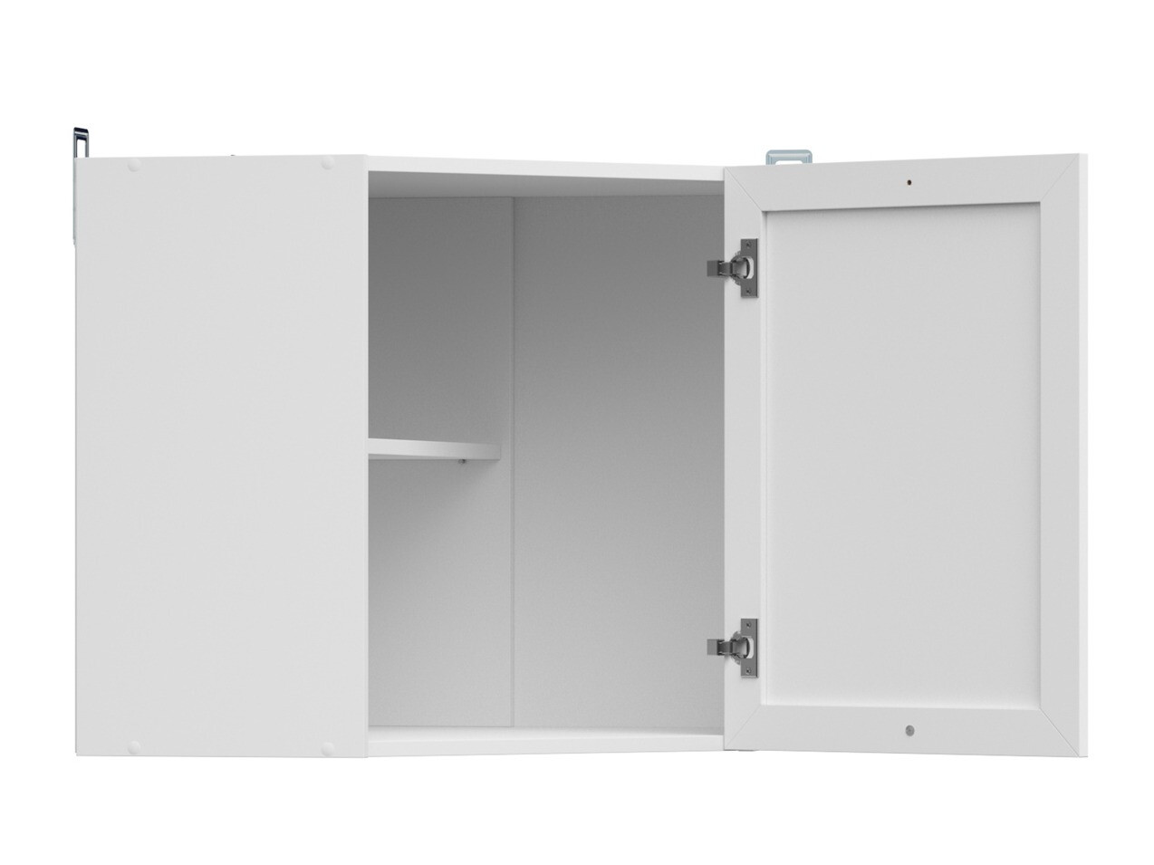 Moduláris fali sarokszekrény Classic White 106