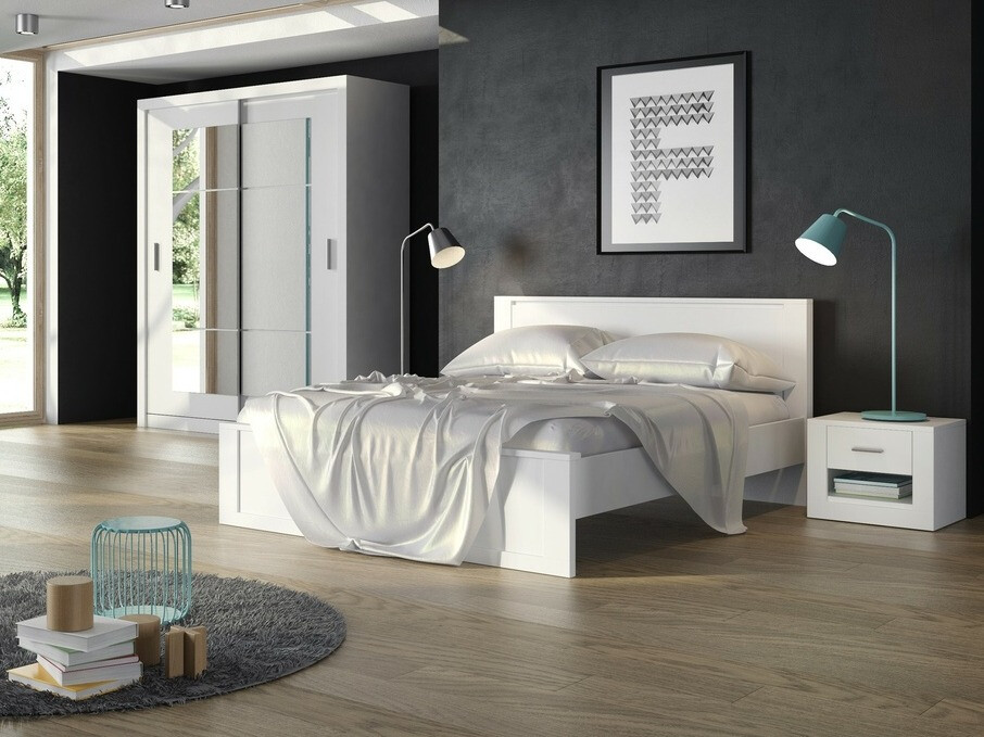 Éjjeliszekrény Cirdelu 107 (Fehér)