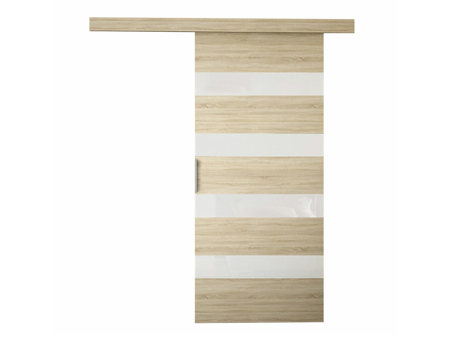 Tolóajtók Closico Materia V (Sonoma tölgy + Fehér)