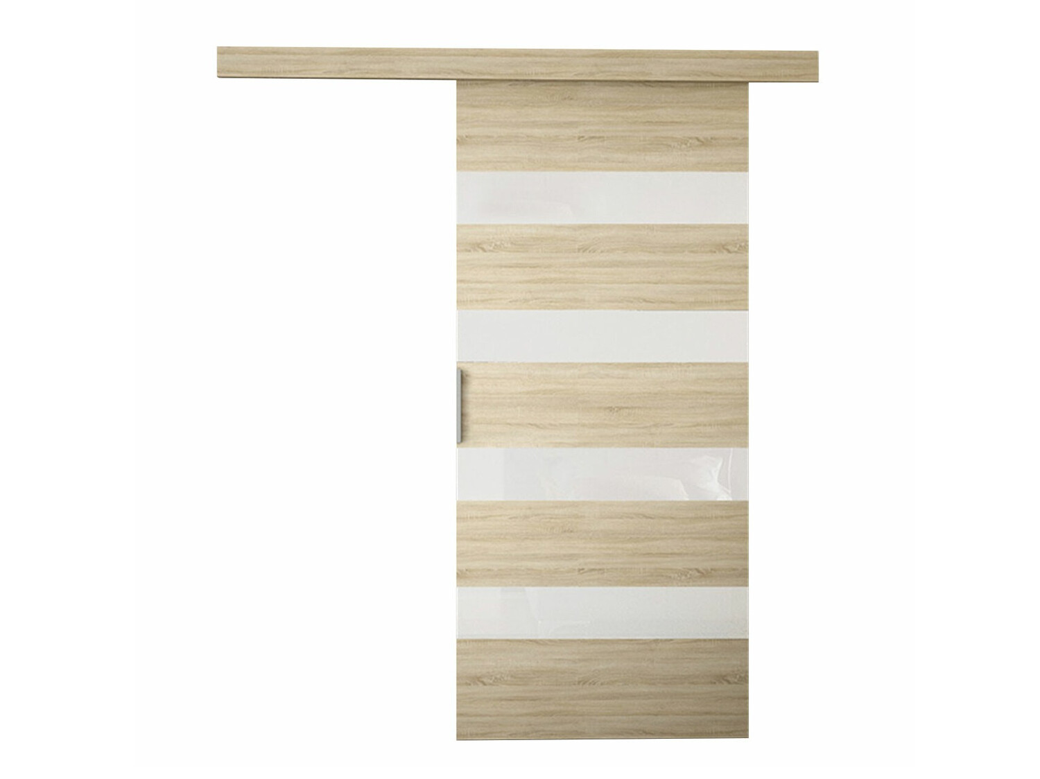 Tolóajtók Closico Portalis V (Sonoma tölgy + Fehér)