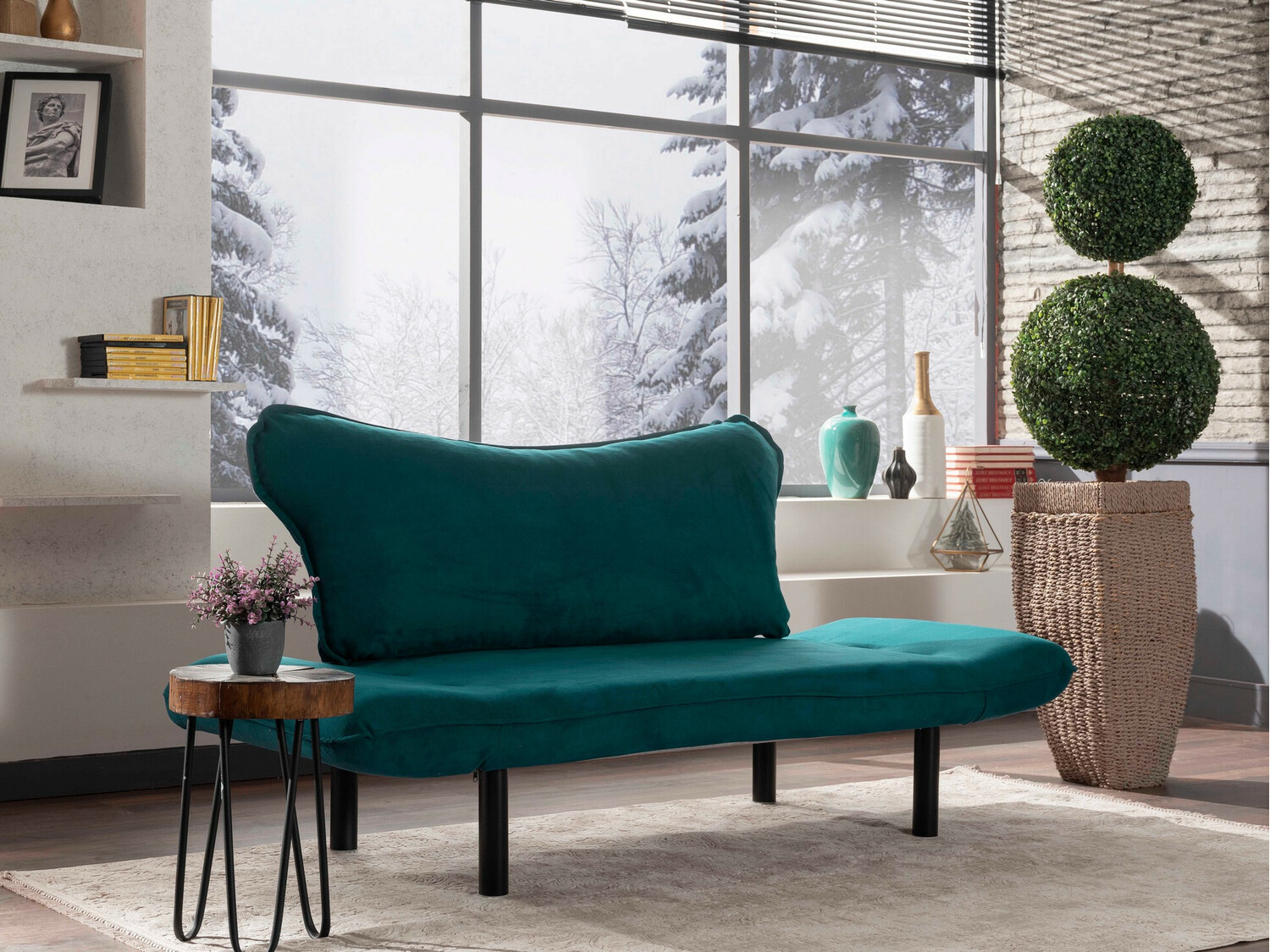 Kanapé Altadena 110 (Türkiz)