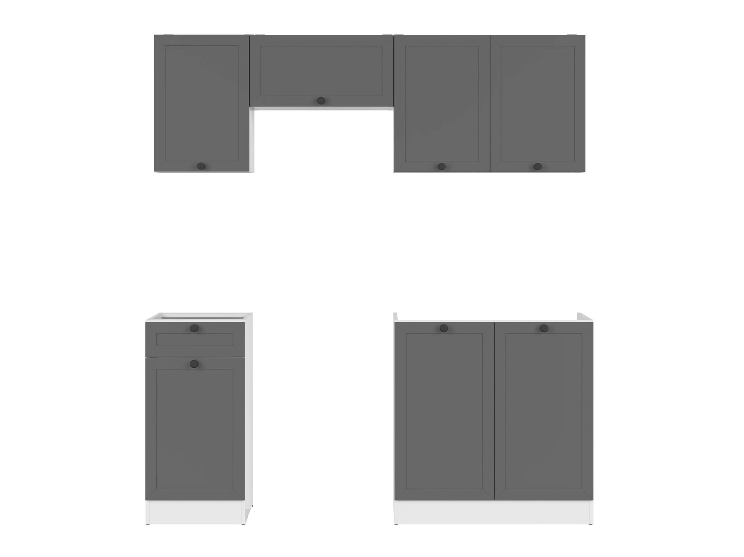 Moduláris konyha szett Classic Grey 118