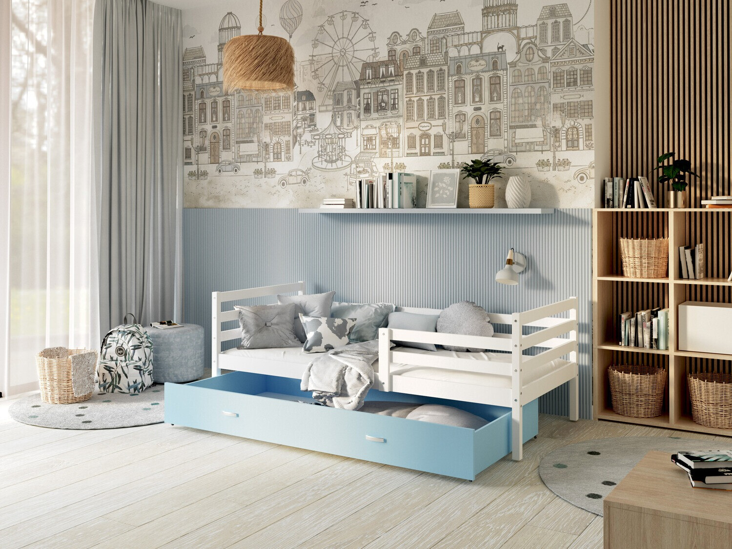 Ágy Aurora 130 (Fehér)