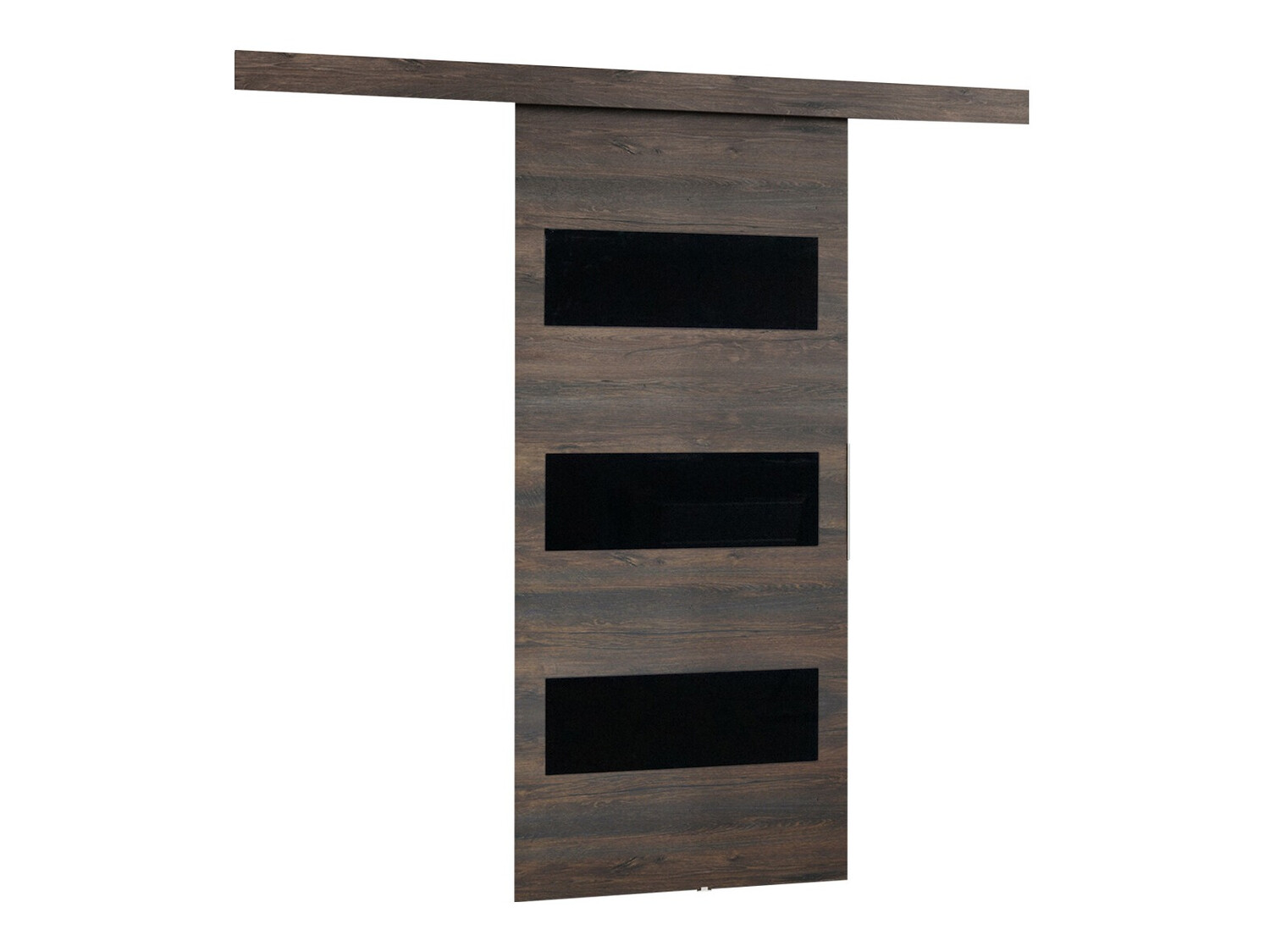 Tolóajtók Dover 136 (Sötét hamuszürke + Fekete)