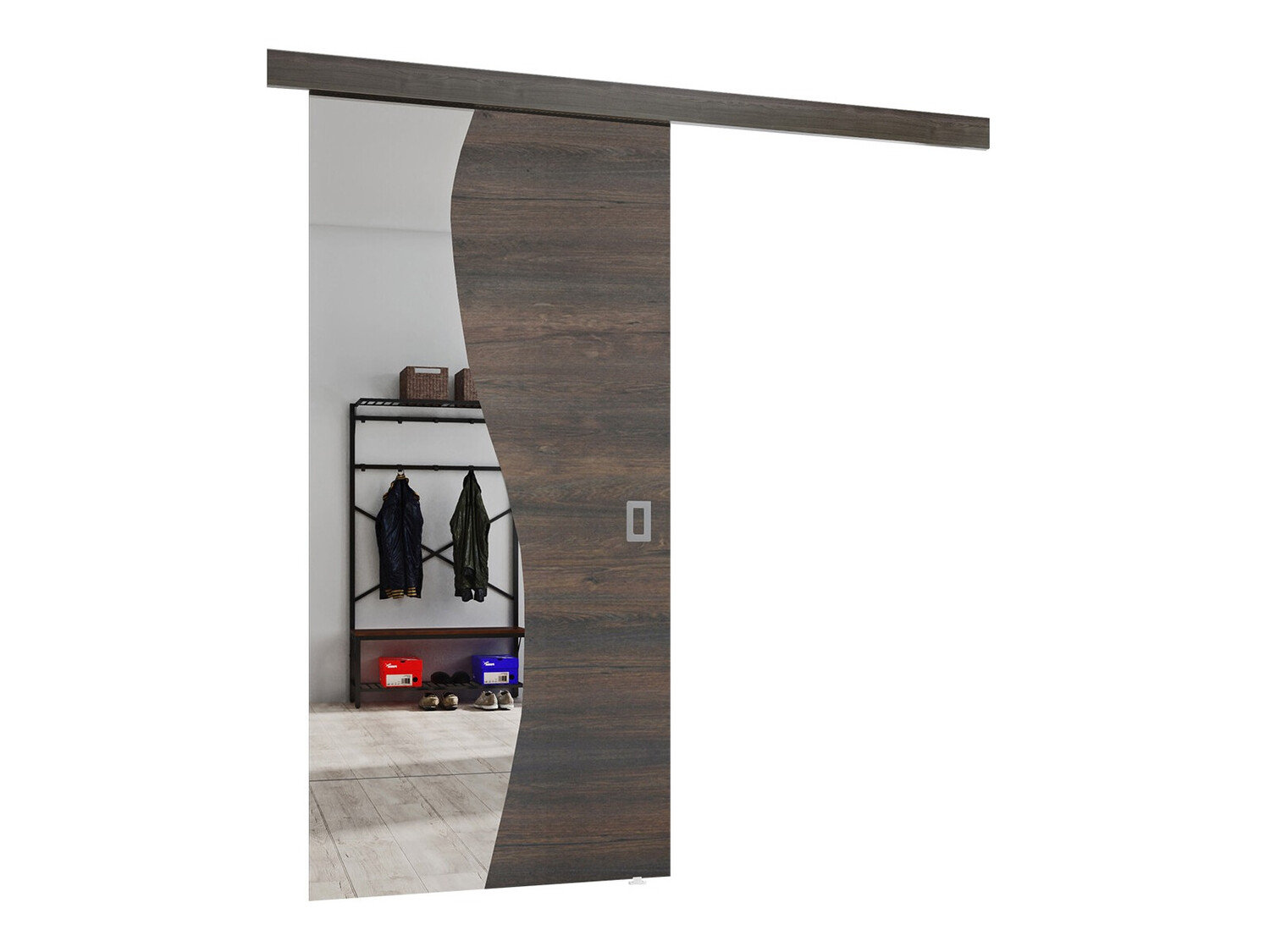 Tolóajtók Dover 151 (Sötét hamuszürke)