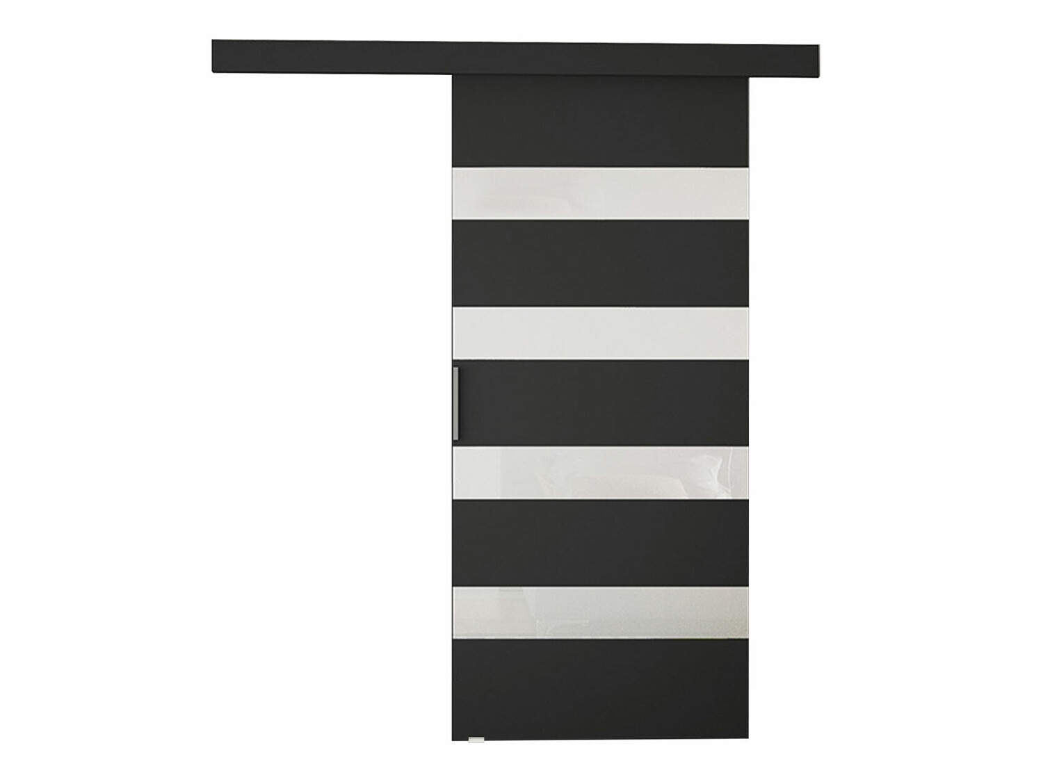 Tolóajtók Closico 179 (Fekete + Fehér)