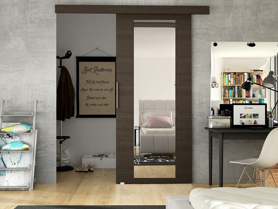 Tolóajtók Closico 180 (Barna)