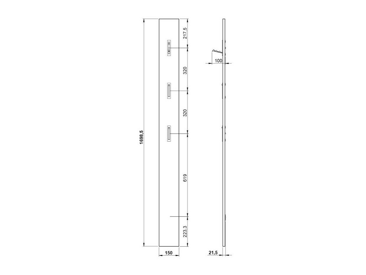 Fogas Cirsale 100 (Grafit)
