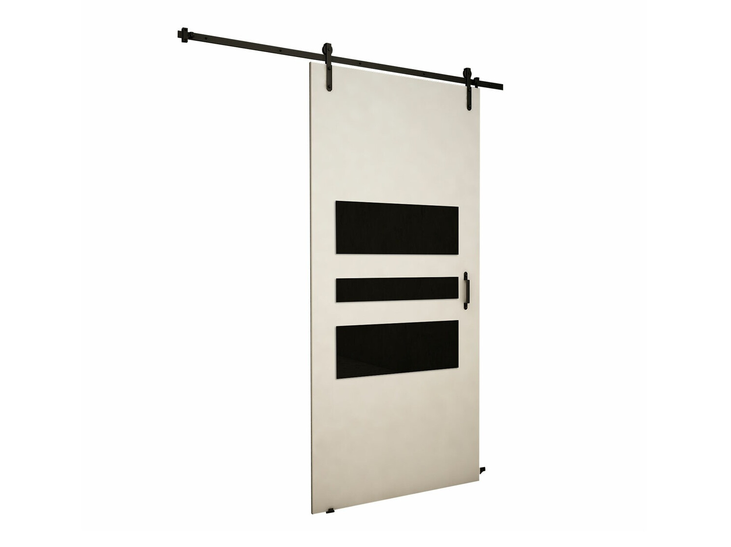 Tolóajtók Dover 163 (Fehér + Fekete)