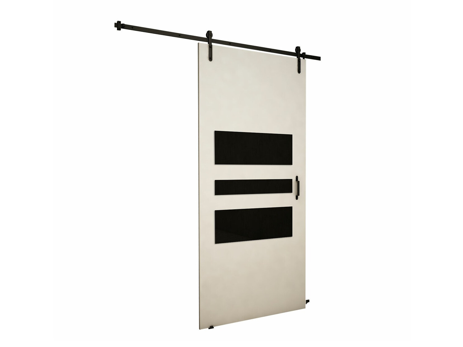 Tolóajtók Dover 164 (Fehér + Fekete)