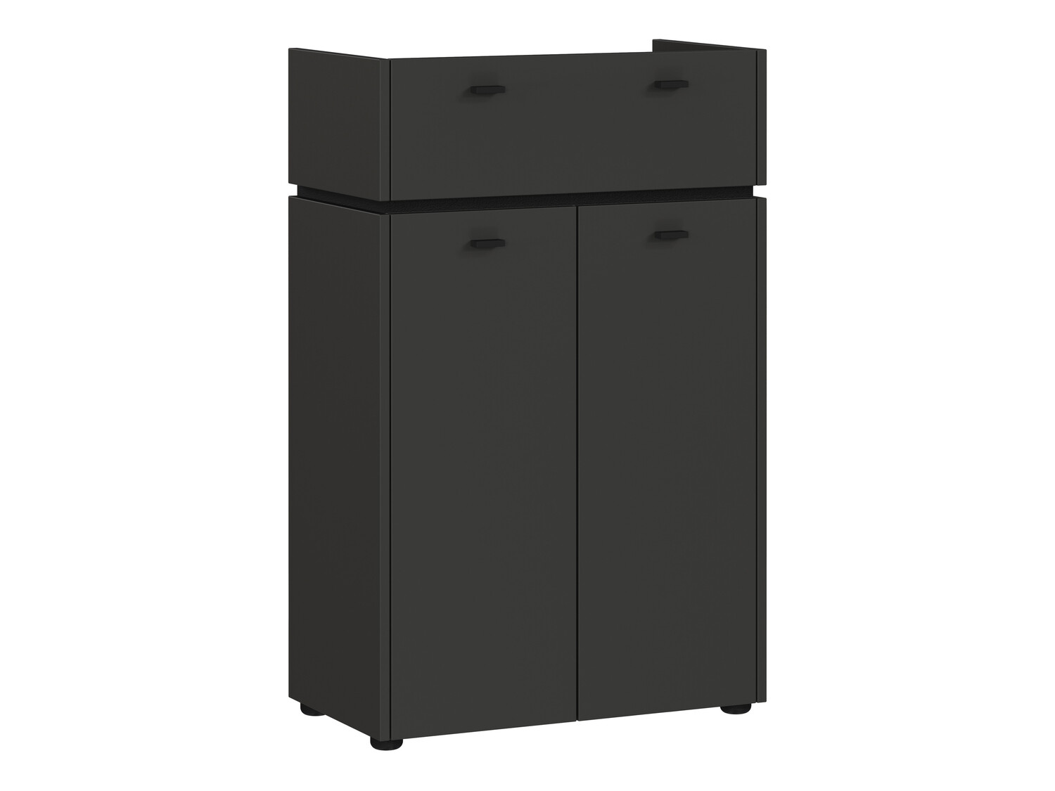 Álló fürdőszoba szekrény Larsalu 101 (Grafit)