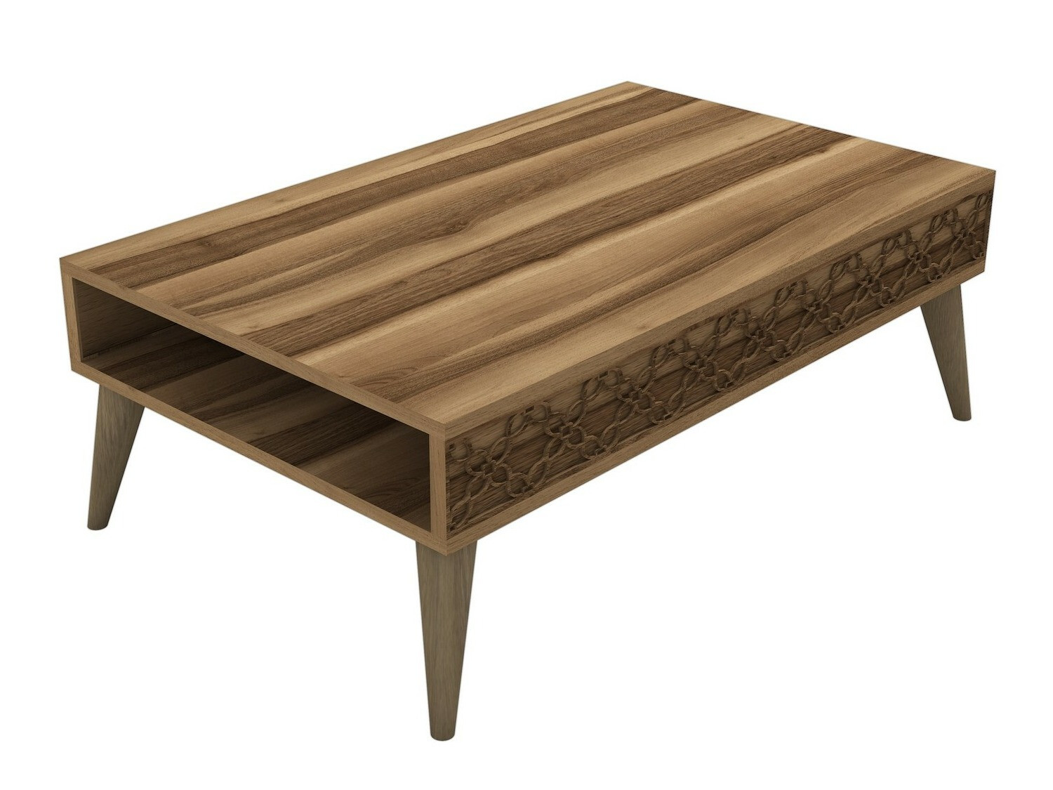 Dohányzóasztal Kailua 159 (Dió)