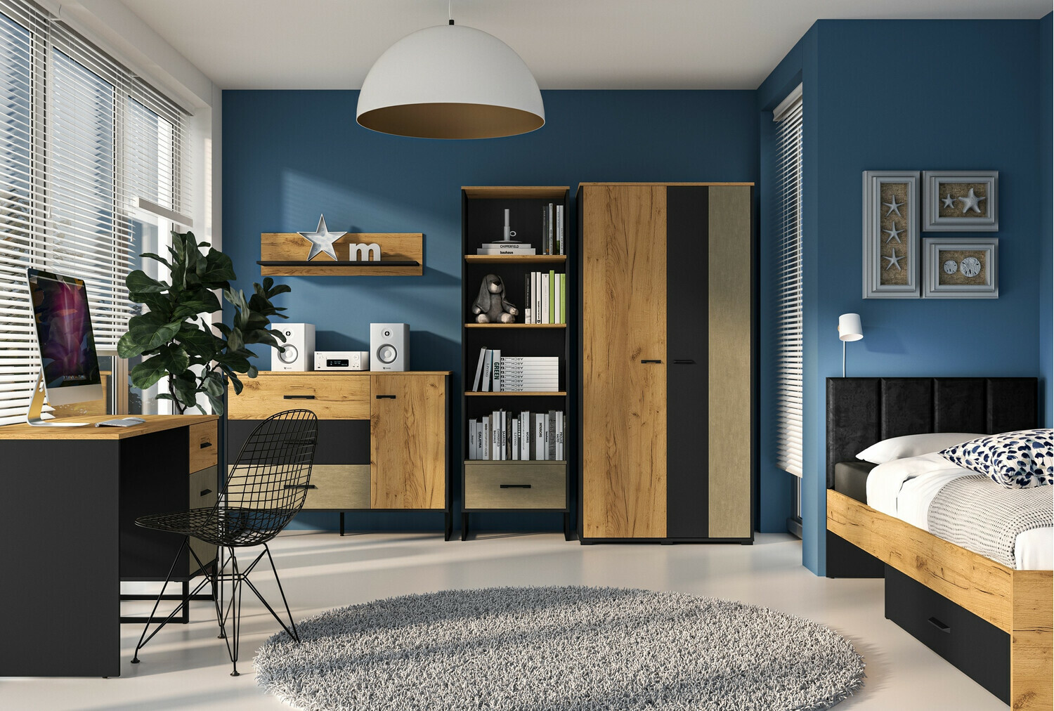 Fali polc Tortiva 109