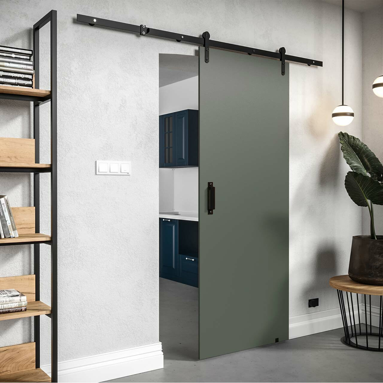 Tolóajtók Hartford 462 (Zöld)