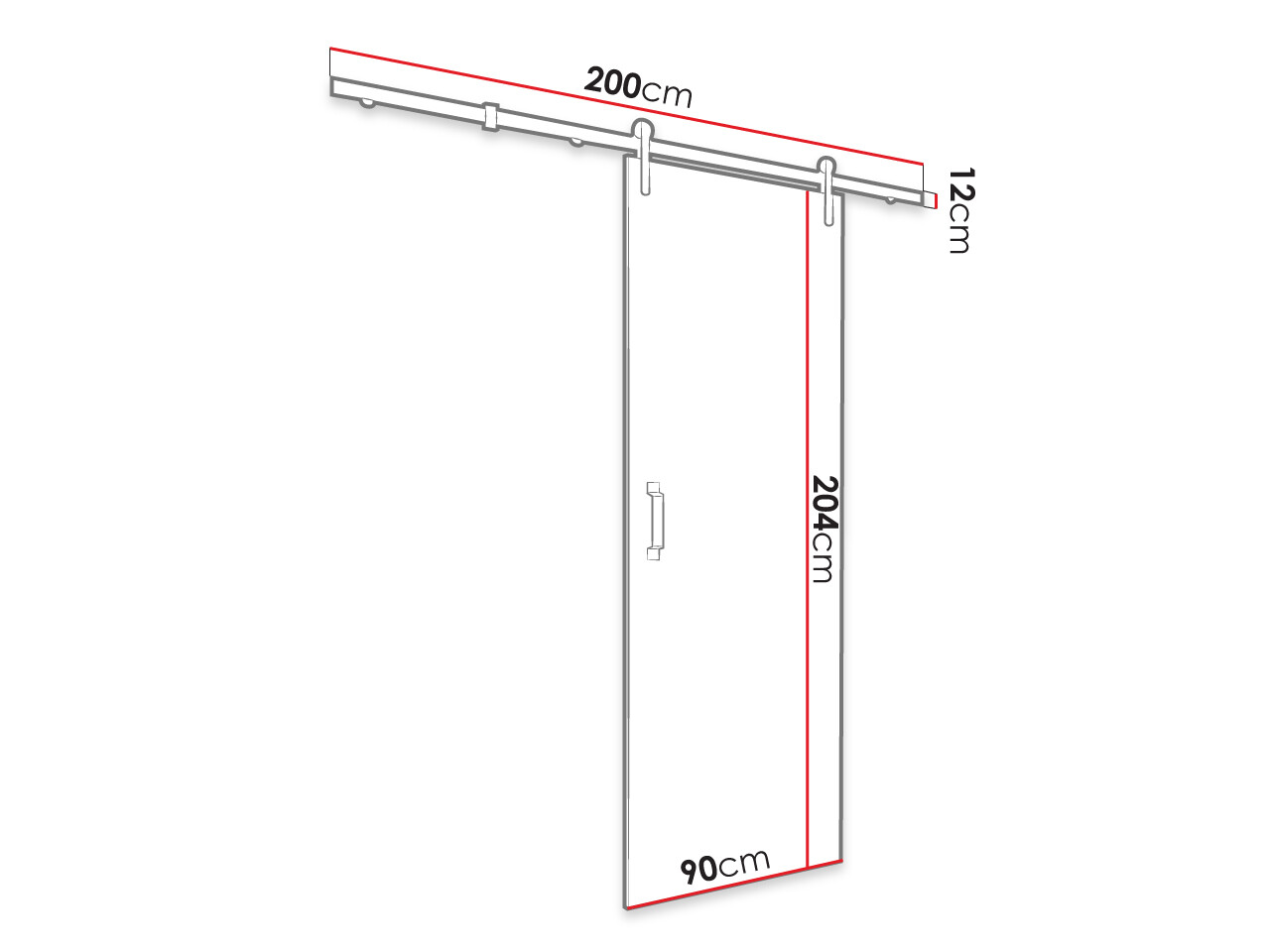 Tolóajtók Hartford 462 (Zöld)