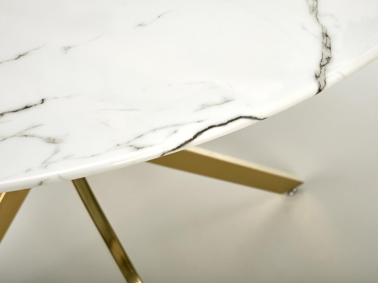 Asztal Houston 1538 (Aranysárga + Fehér márvány)