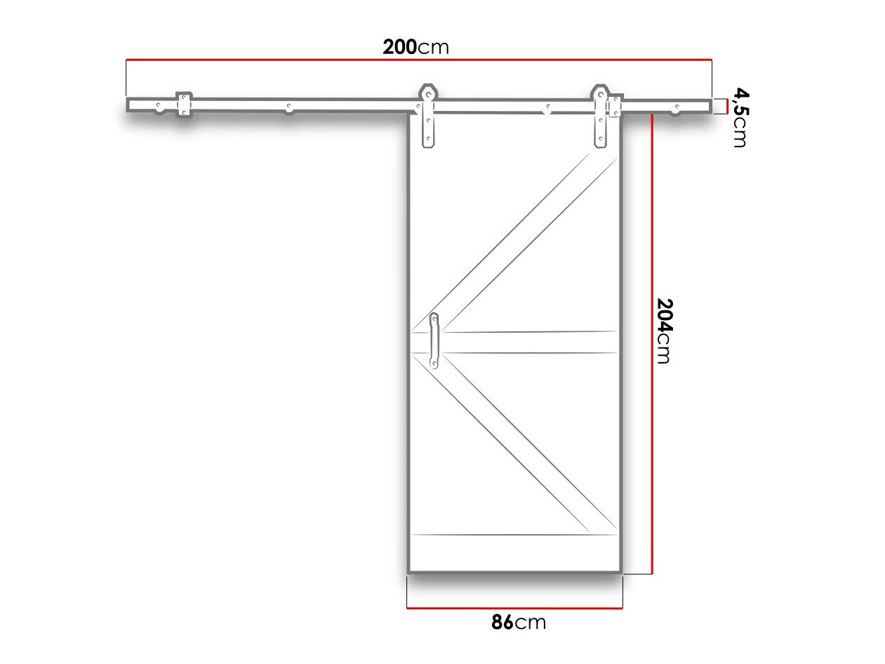 Tolóajtók Dover 195