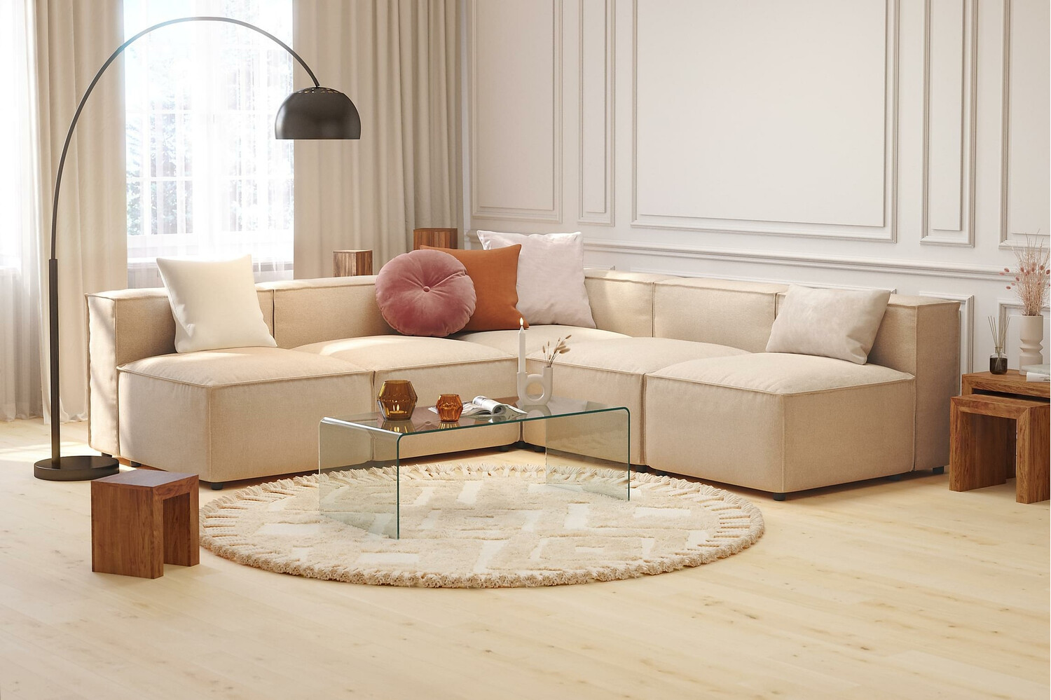 Moduláris sarokkanapé Torbalo 105 (Grande 03)