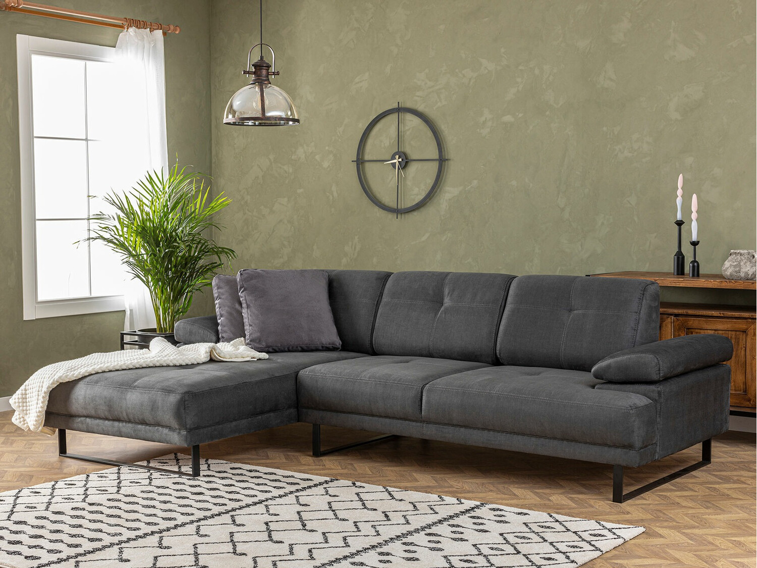 Sarokkanapé Altadena 141 (Antracit)