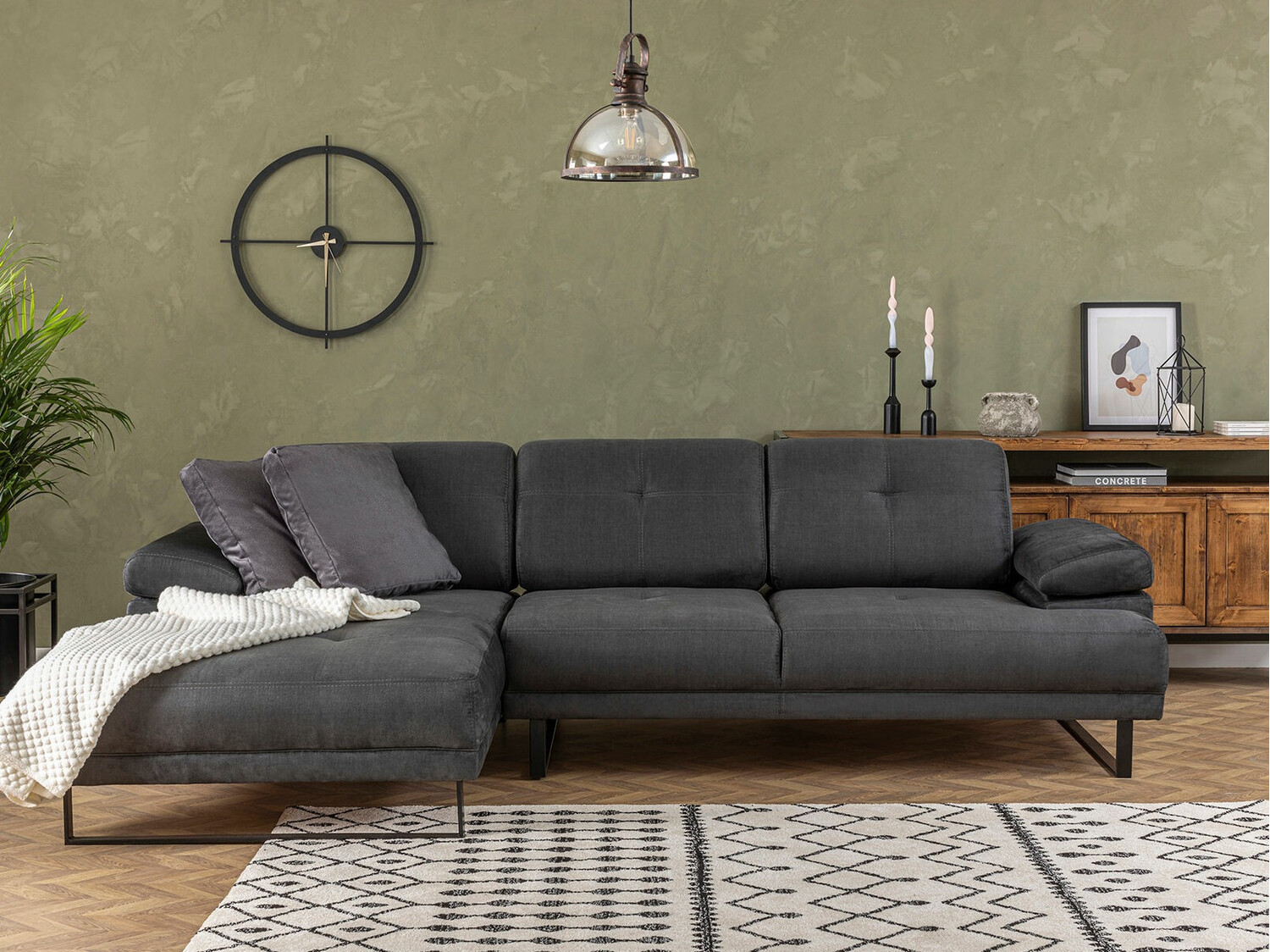 Sarokkanapé Altadena 141 (Antracit)