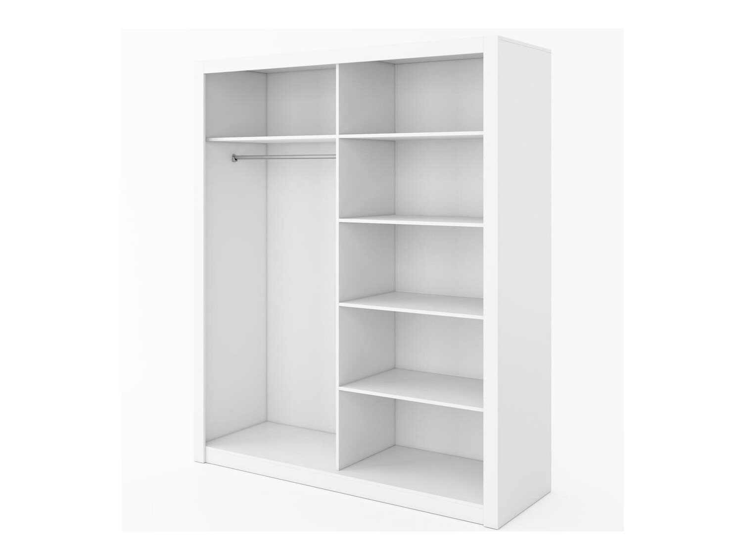 Gardróbszekrény Cirdelu 103 (Fehér)