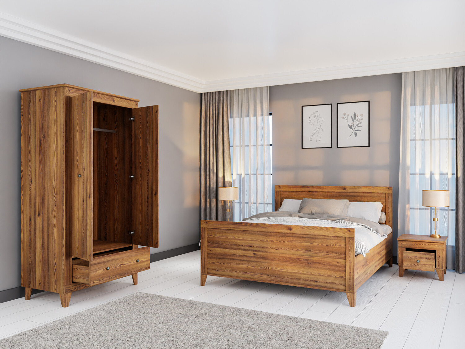 Hálószoba garnitúra Lirmora 126
