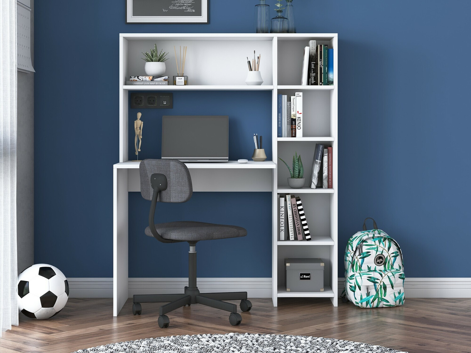 Íróasztal Kailua 243 (Fehér)