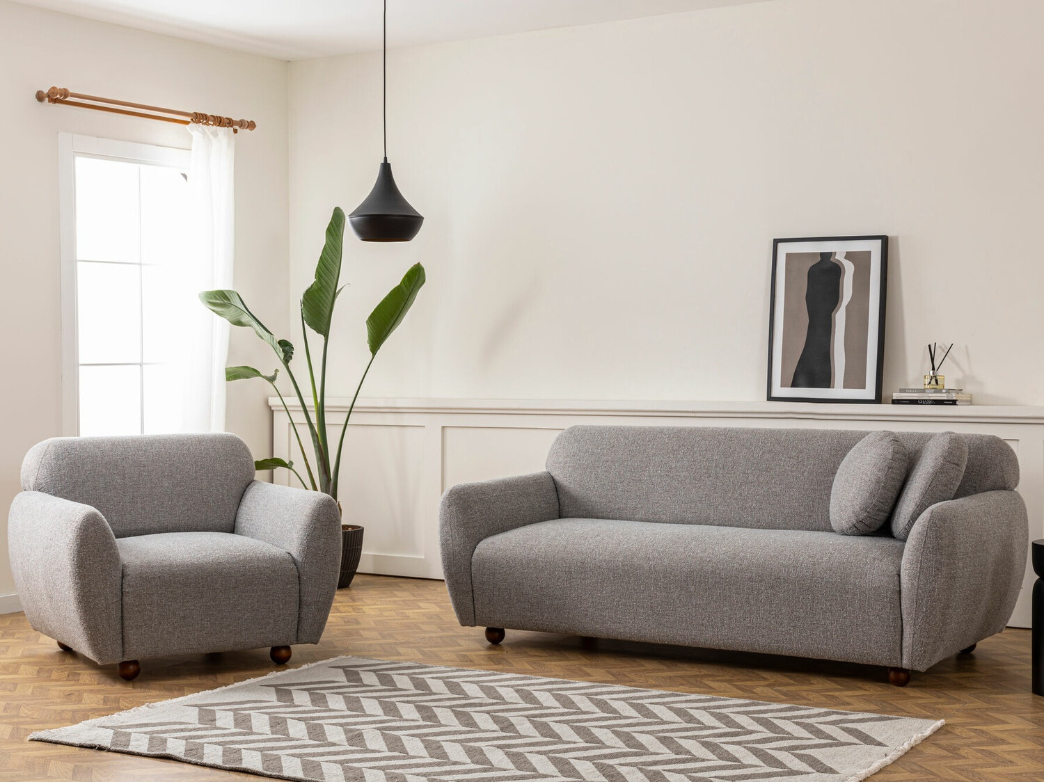 Fotel Altadena 187 (Szürke)