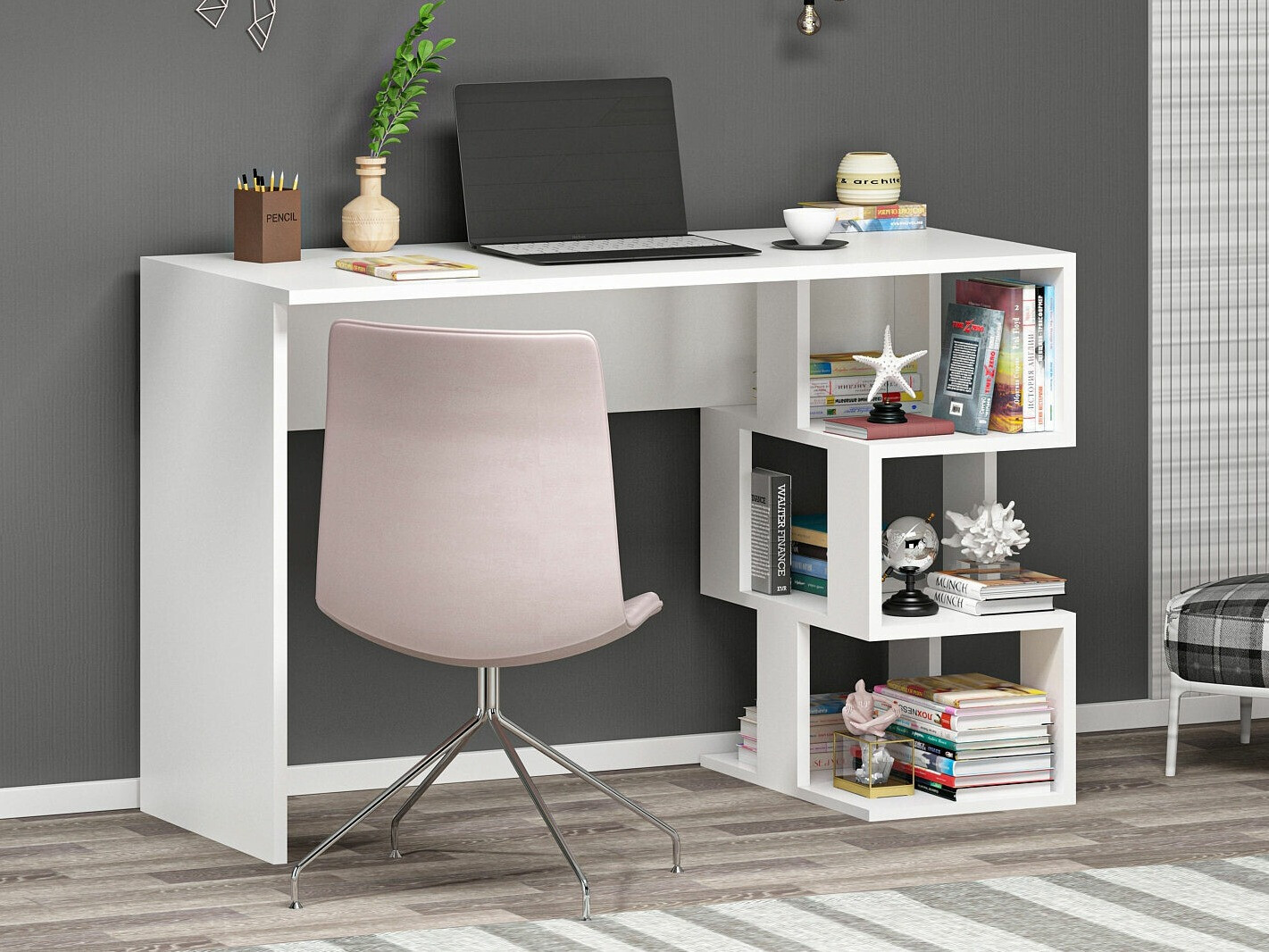 Íróasztal Kailua 287 (Fehér)