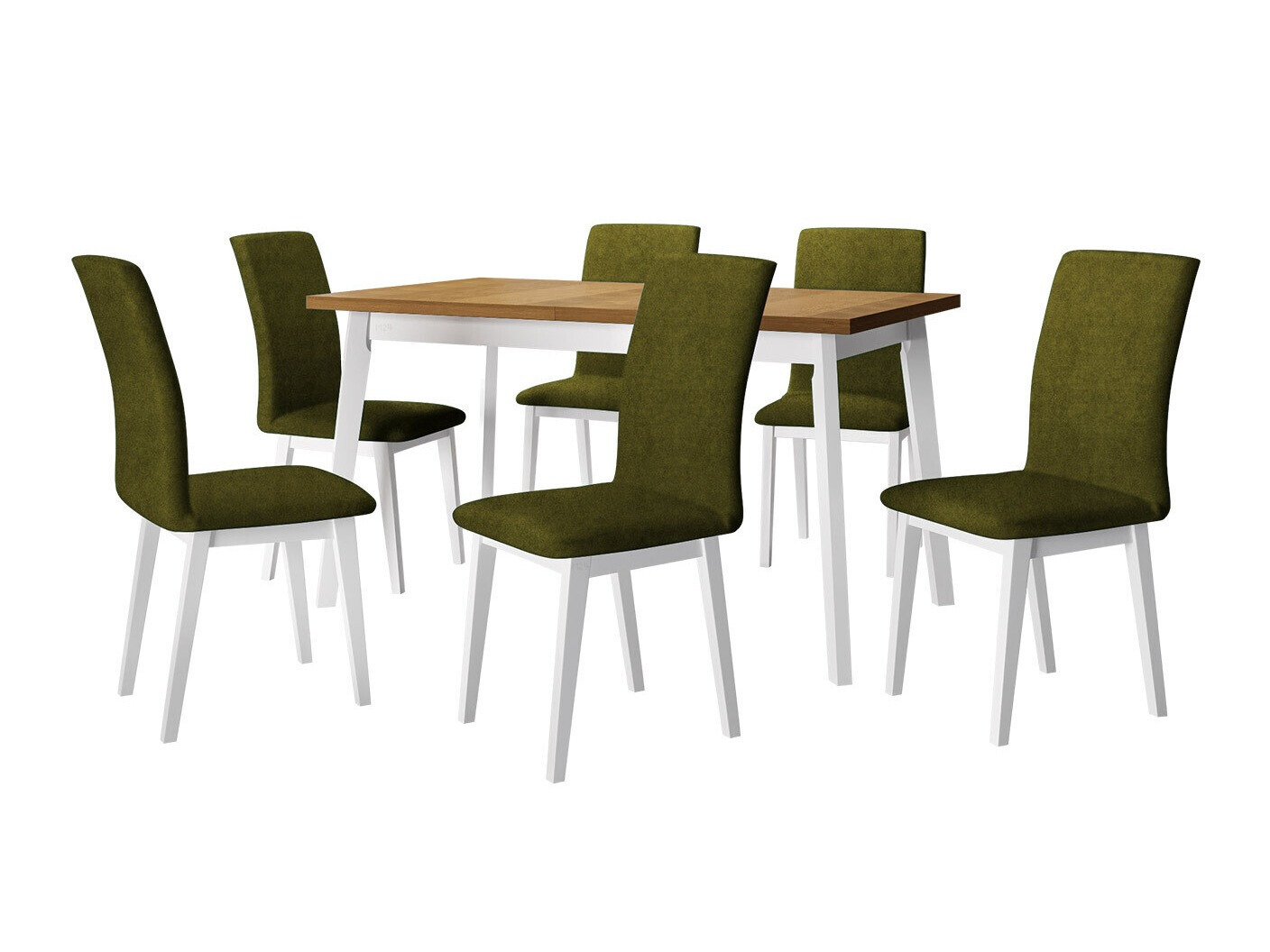 Étkezőgarnitúra Victorville 322 (Fehér)