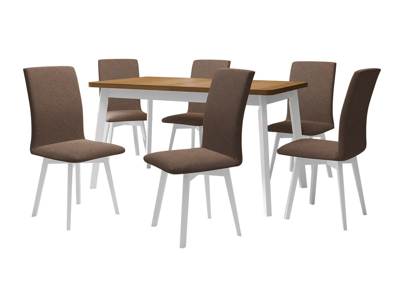 Étkezőgarnitúra Victorville 324 (Fehér)