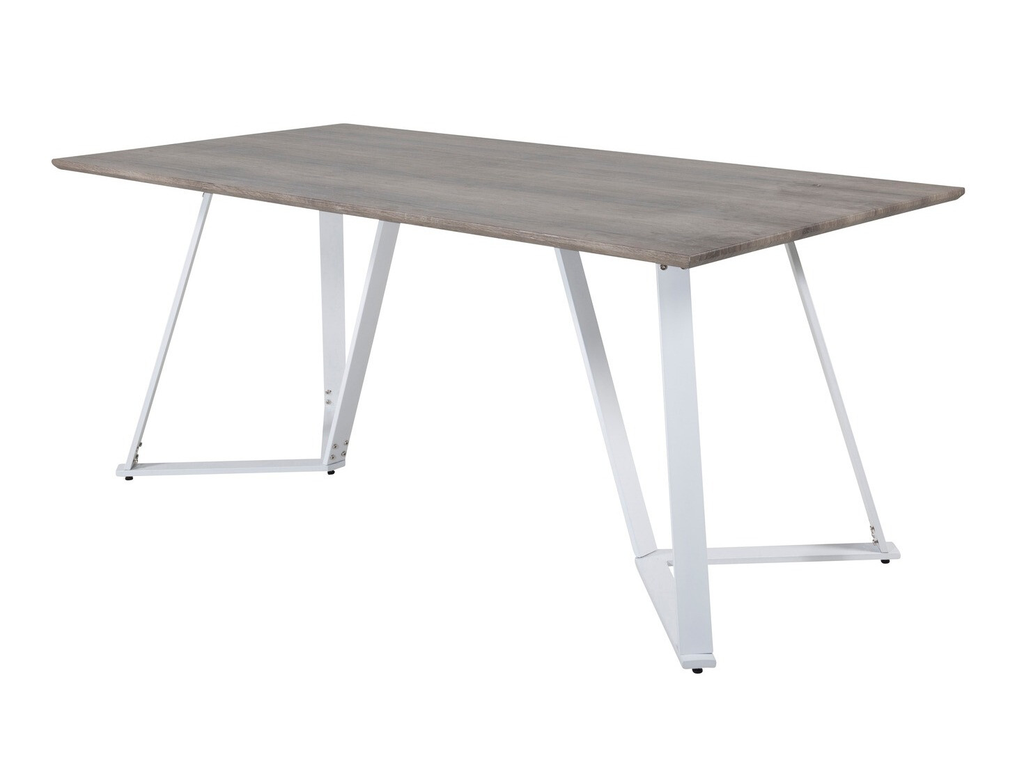 Étkezőgarnitúra Dallas 1804 (Világosszürke + Fehér)