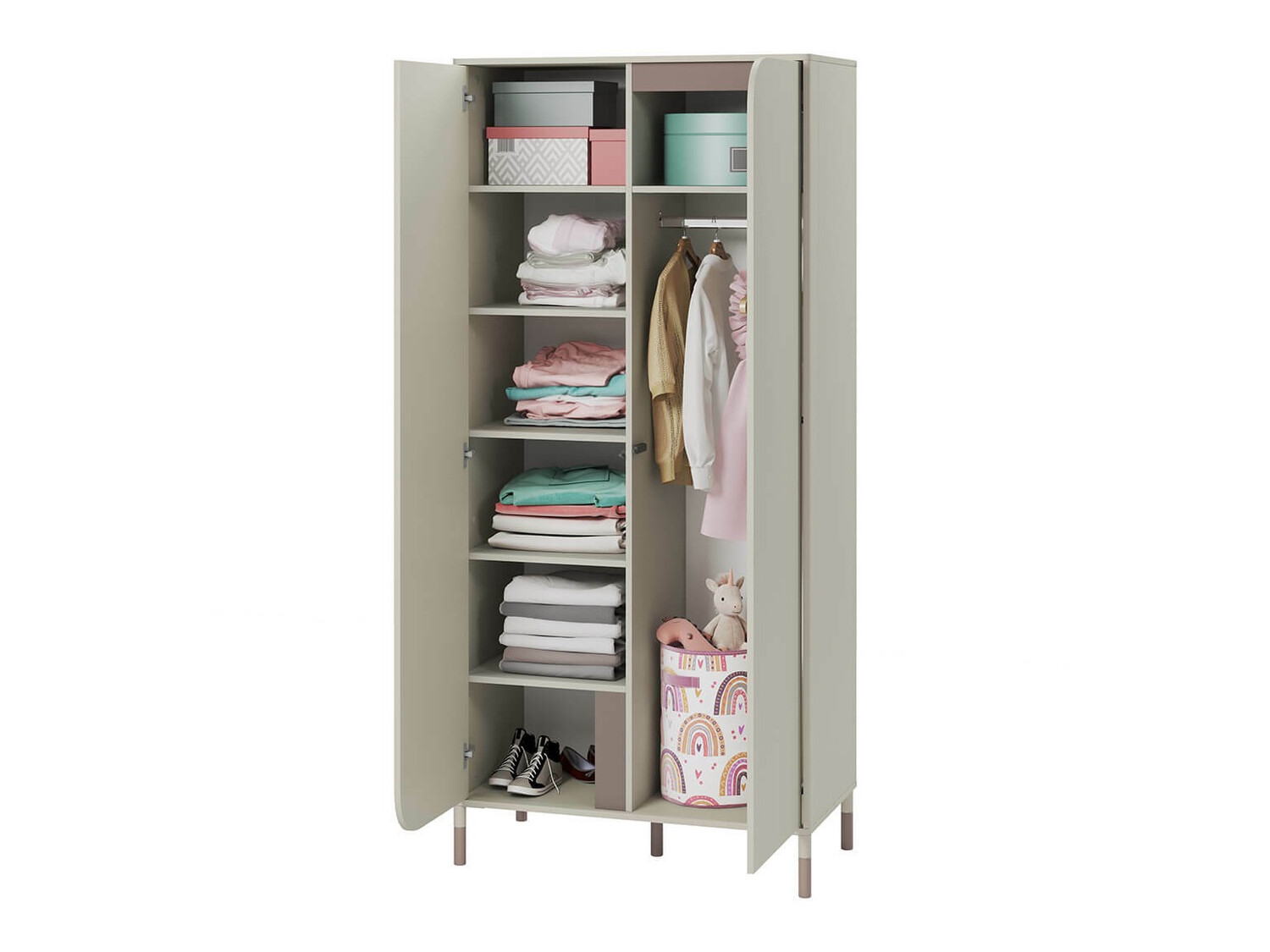 Gardróbszekrény Lomsono 110