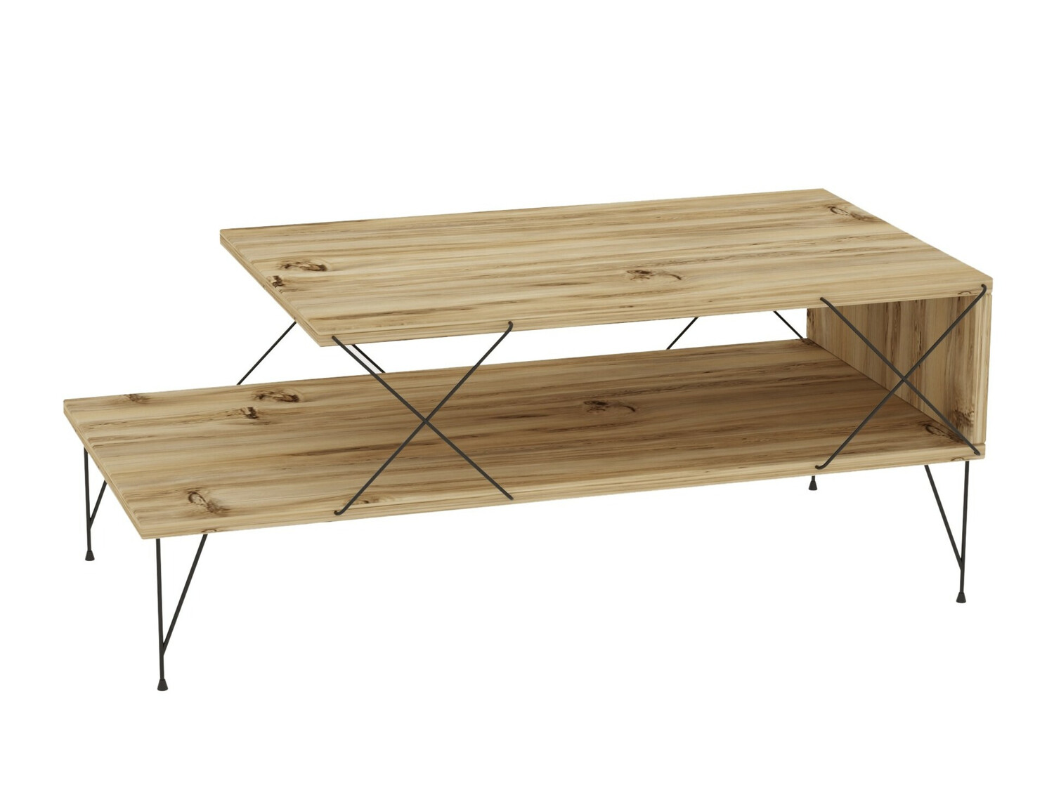 Dohányzóasztal Kailua 384 (Tölgy)