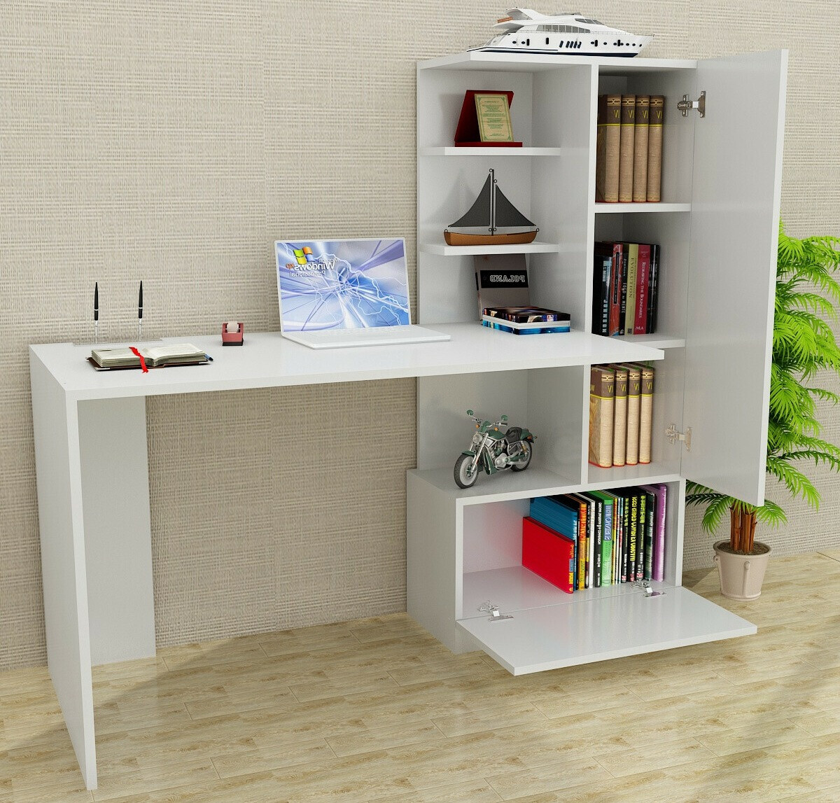 Íróasztal Kailua 405 (Fehér)