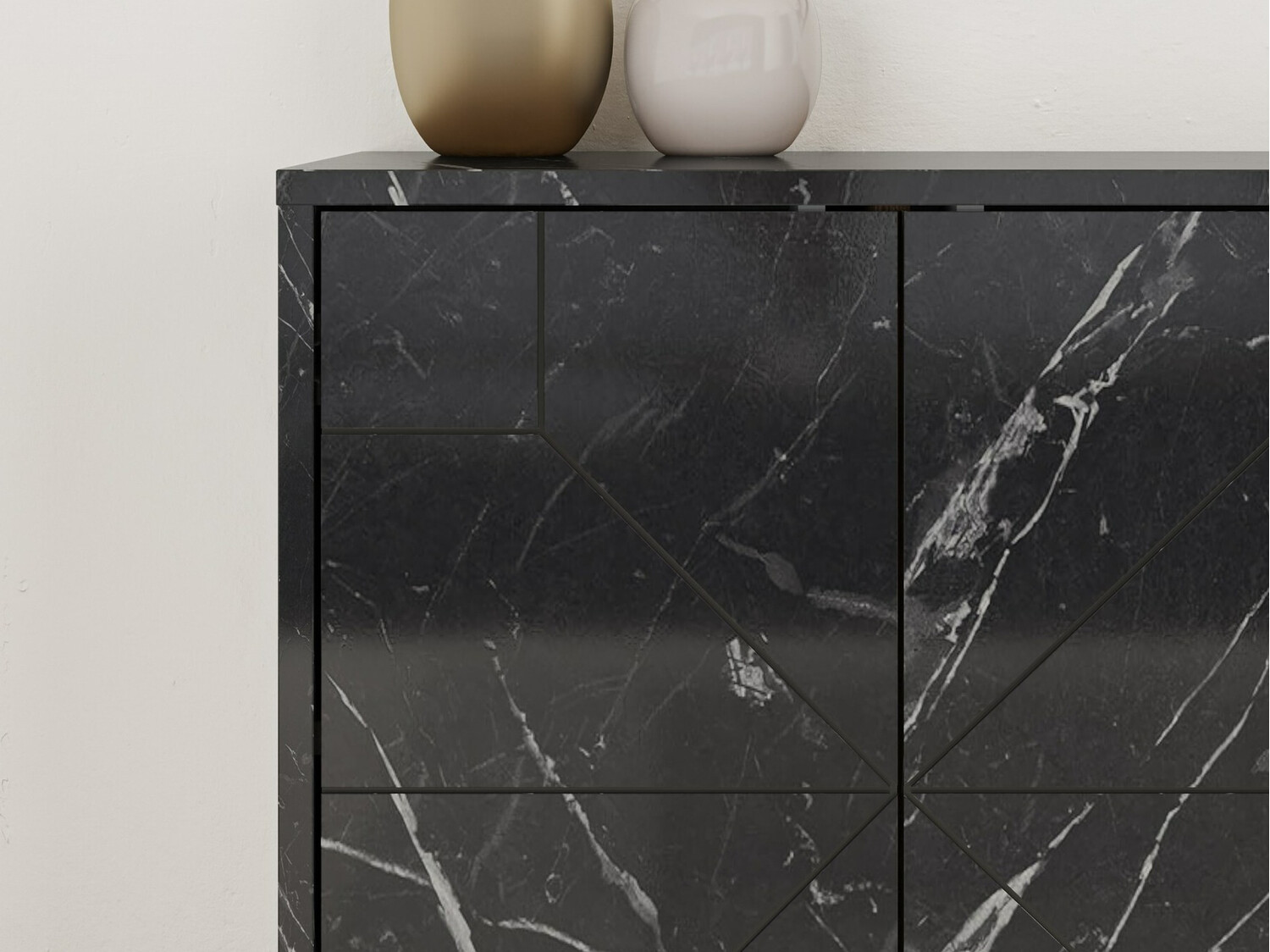 Szekrény Kailua 416 (Fekete márvány)