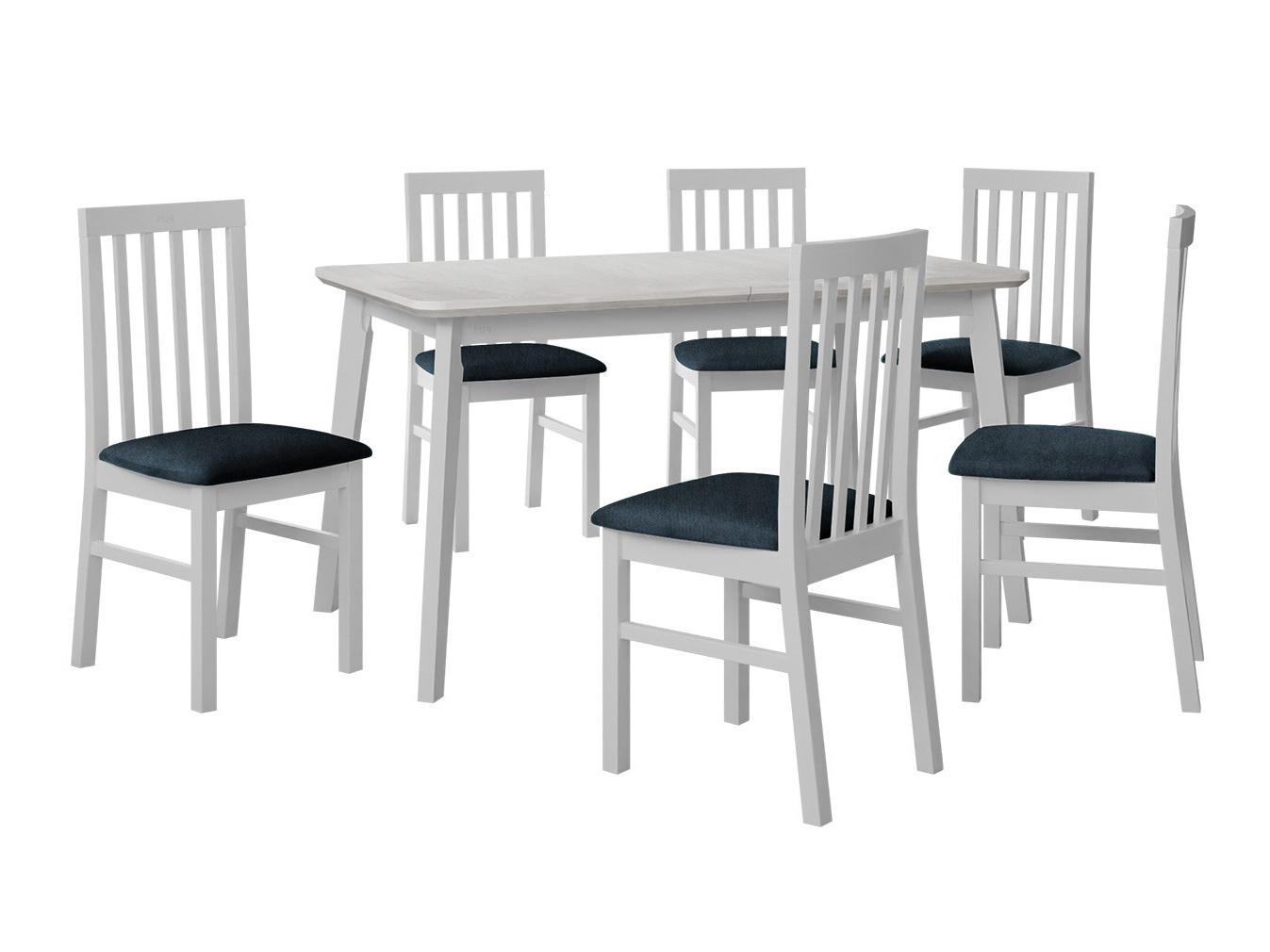 Étkezőgarnitúra Victorville 267 (Fehér)