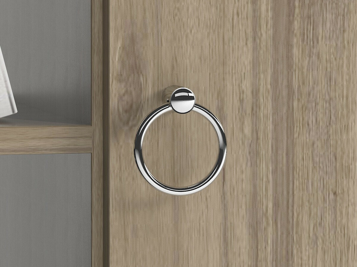 Könyvespolc Kailua 470 (Dió + Antracit)