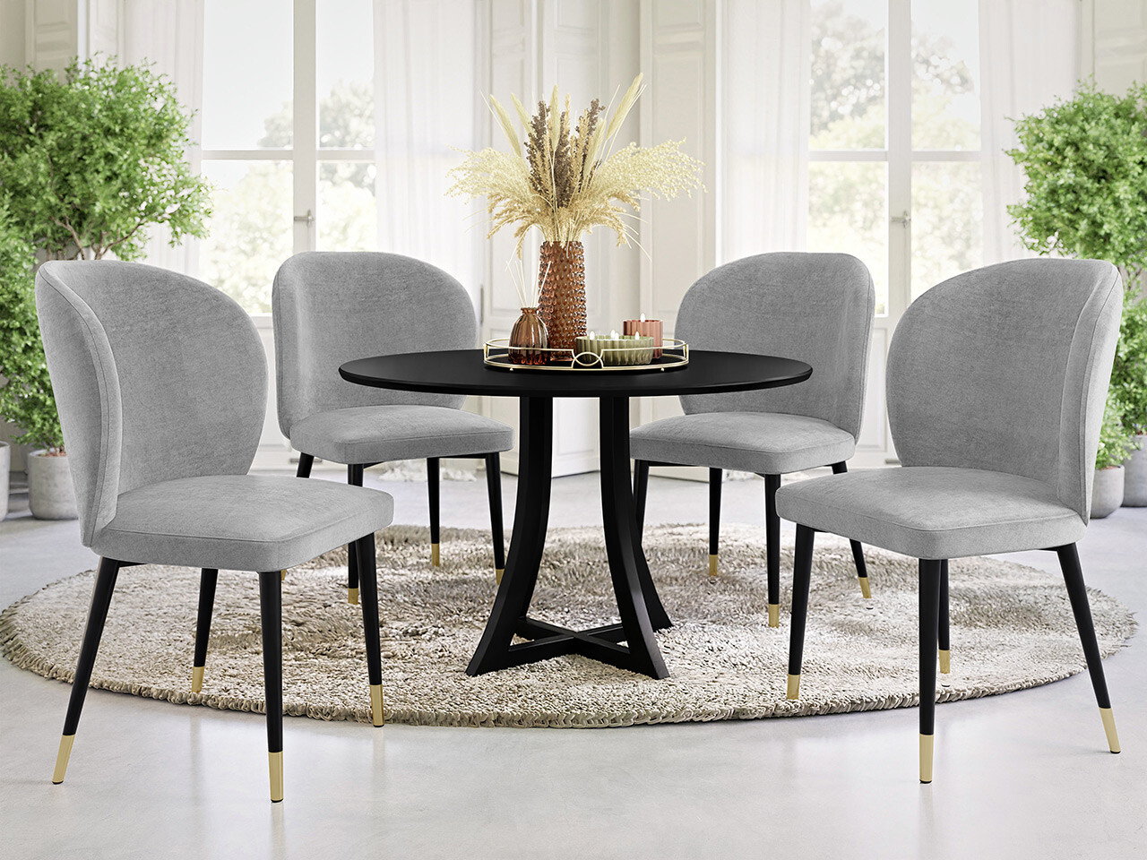 Szék Jackson 104 (Fekete + Magic Velvet 2240)